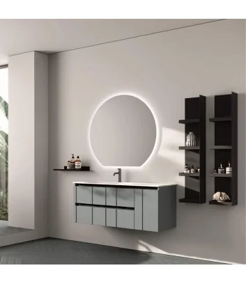 MEUBLE DE SALLE DE BAINS SUSPENDU TETI 04 L. 120 - BELBAGNO