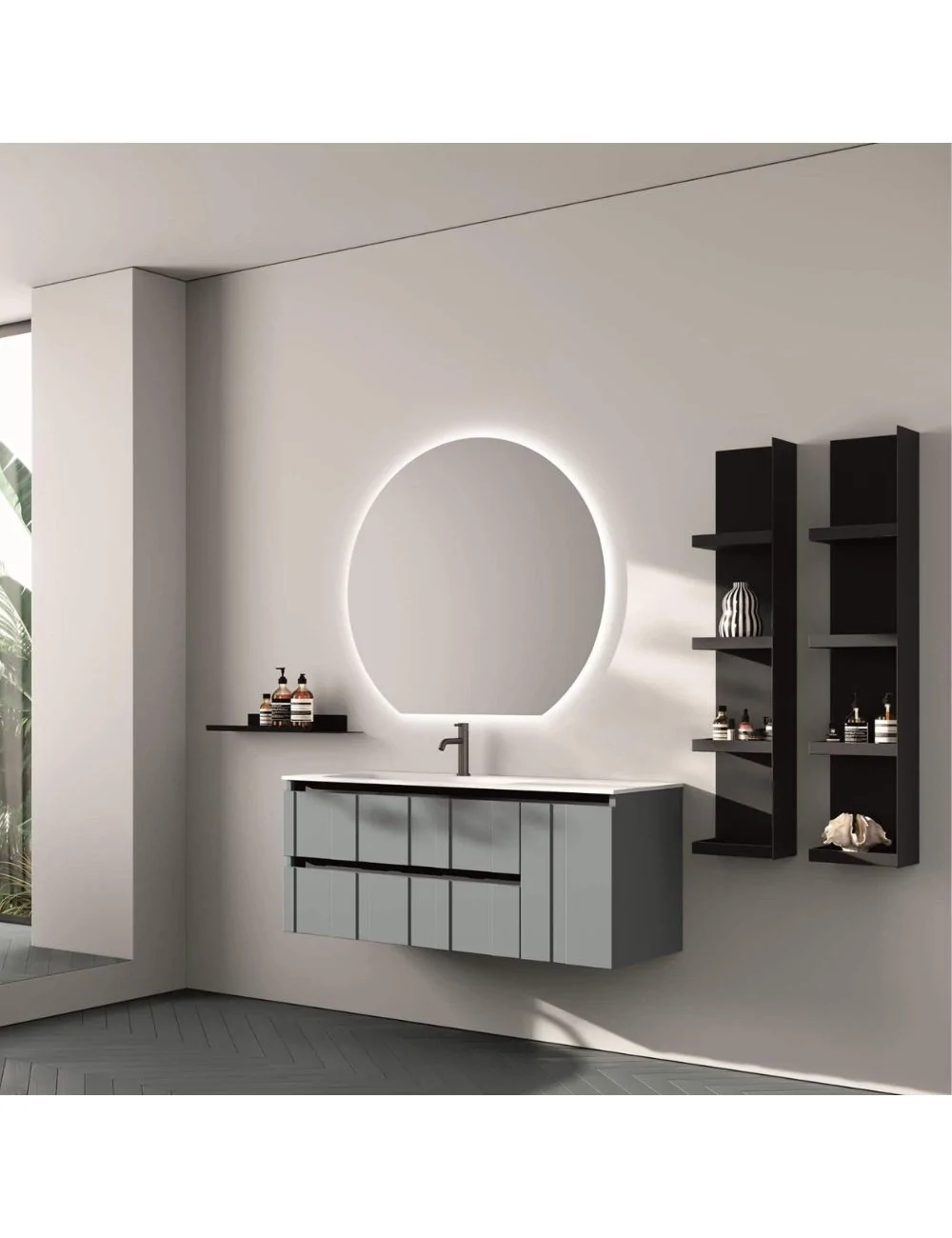 wall-mounted bathroom cabinet Teti 04 by Belbagno Italia