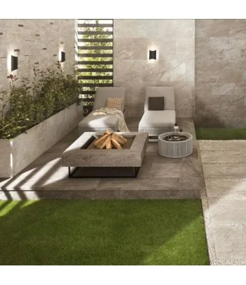 pavimentazione esterna con piastrella effetto pietra color piombo linea norde pavimentazione esterna con piastrella effetto pietra color piombo linea norde