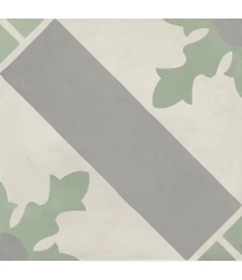 carrelage cementine Cardinale sabbia menta 20x20 de Marca Corona