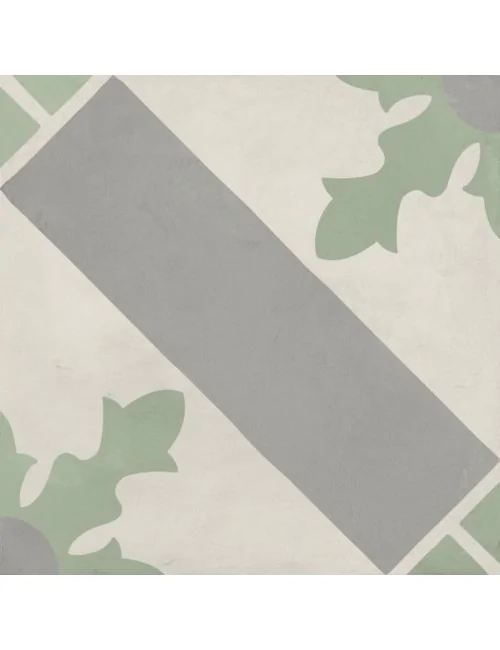 carrelage cementine Cardinale sabbia menta 20x20 de Marca Corona