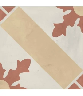 carrelage cementine Cardinale Tramonto Crema 20x20 de Marca Corona