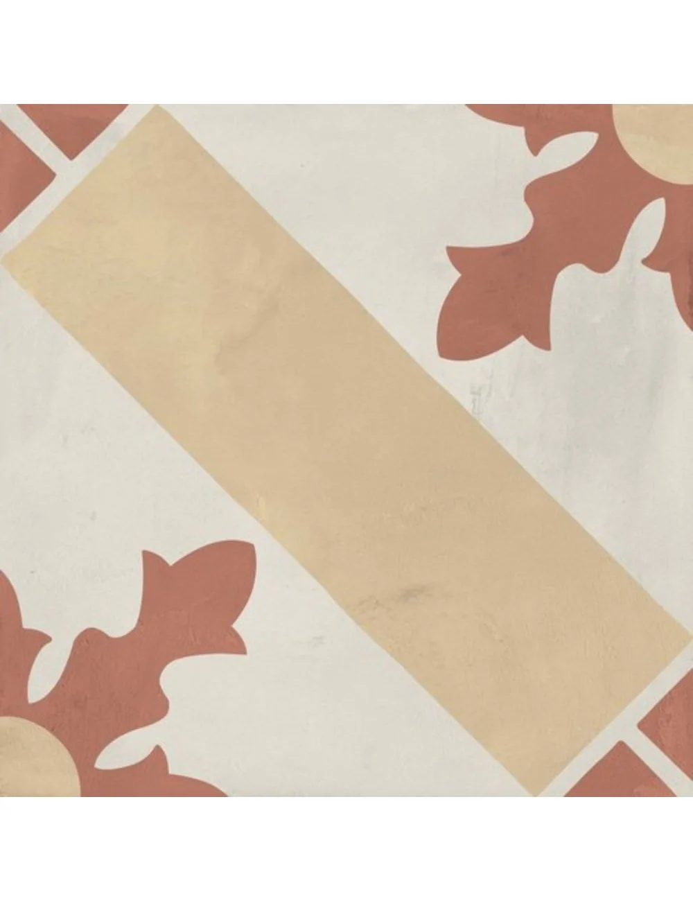 carrelage cementine Cardinale Tramonto Crema 20x20 de Marca Corona