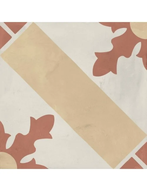carrelage cementine Cardinale Tramonto Crema 20x20 de Marca Corona