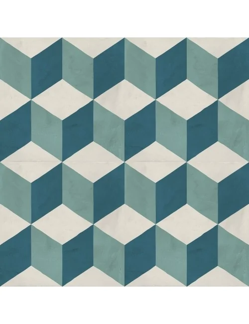 sviluppo grafico cementina cubo oceano cielo linea terra art di Marca Corona