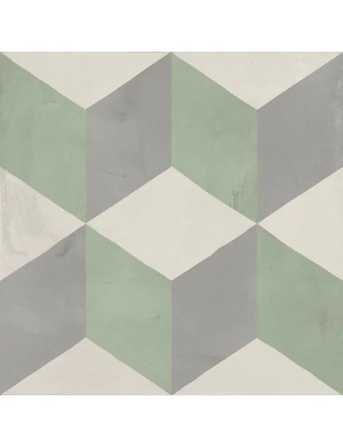 cementina cubo sabbia menta linea terra art di Marca Corona