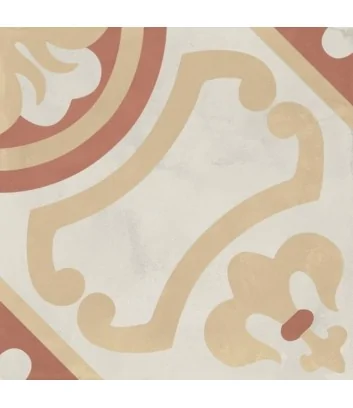 Marca Corona giglio tramonto crema 20x20 cement tile