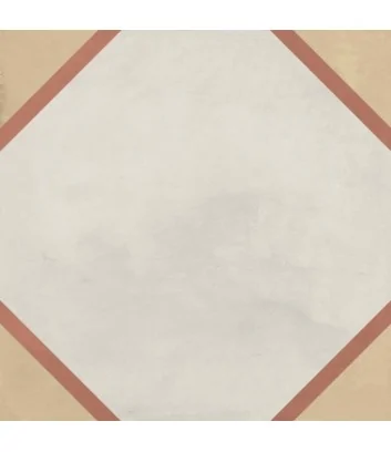 cementina ottagono tramonto crema linea terra art di Marca Corona