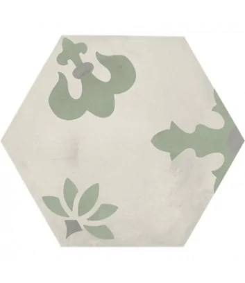 giglio sabbia menta hexagonal tile terra.art range