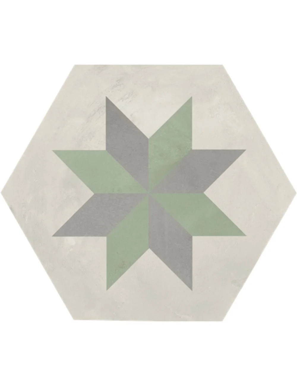 carreau hexagonal stella sabbia menta gamme terra art carreau hexagonal stella sabbia menta gamme terra art