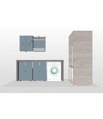 schema 3D mobile lavanderia wash 01