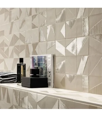 Mat&more domino beige in bathroom wall tiles detail