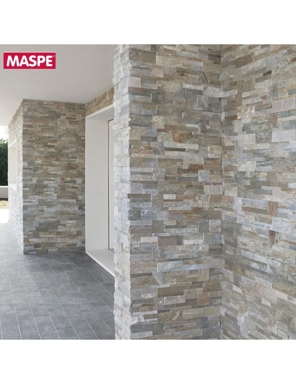 Rivestimento parete esterna serie Canova di Maspe