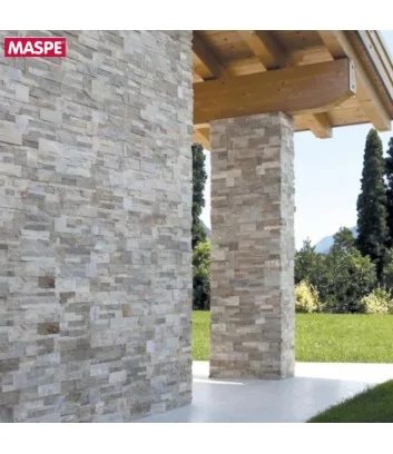 External cladding in Maspe’s Canova natural stone External cladding in Maspe’s Canova natural stone