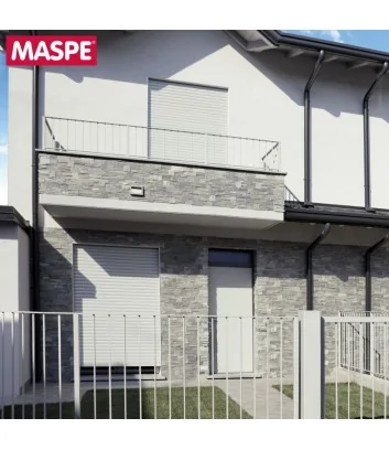 Rivestimento esterno misto in pietra naturale michelangelo Maspe