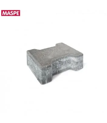 self-locking solid double t grey maspe surface detail