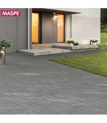 self-locking brick grey 10x20 maspe flooring