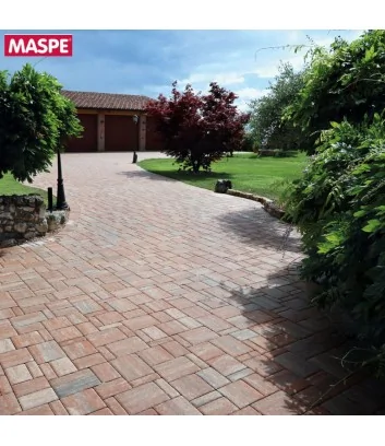 Maspe texxa limestone autumn leaf outdoor paving tiles