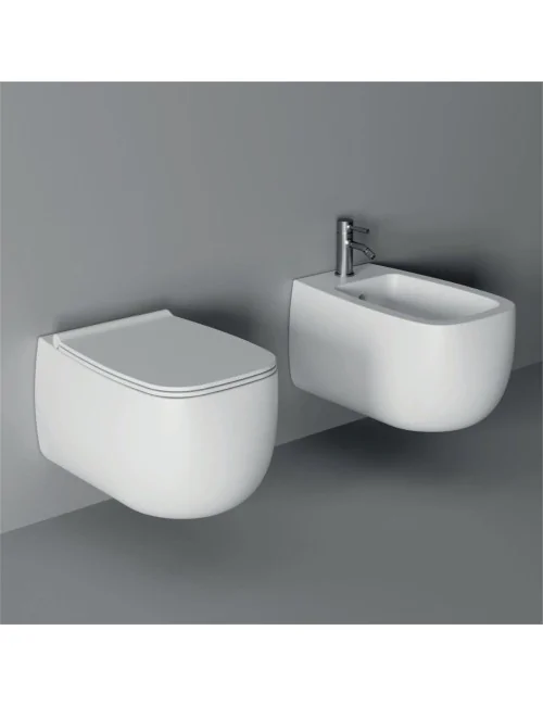 Sanitari sospesi bianchi bagno Nur Alice Ceramica
