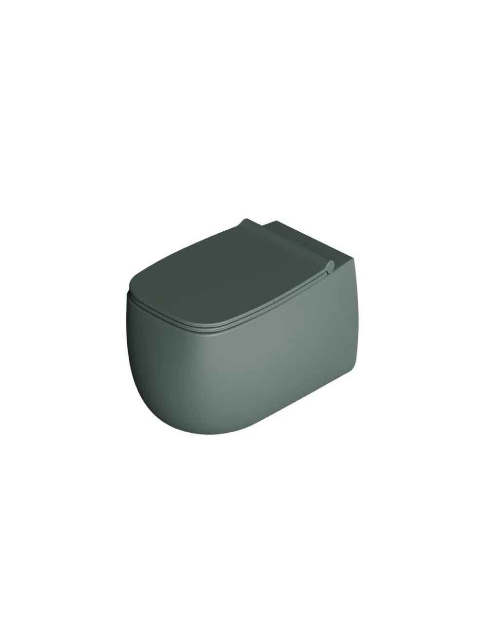wc suspendu vert mat nur