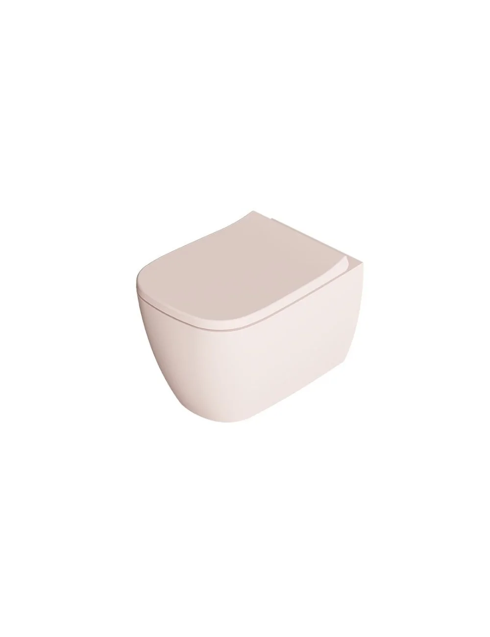 wunder pink wall-hung toilet wunder pink wall-hung toilet