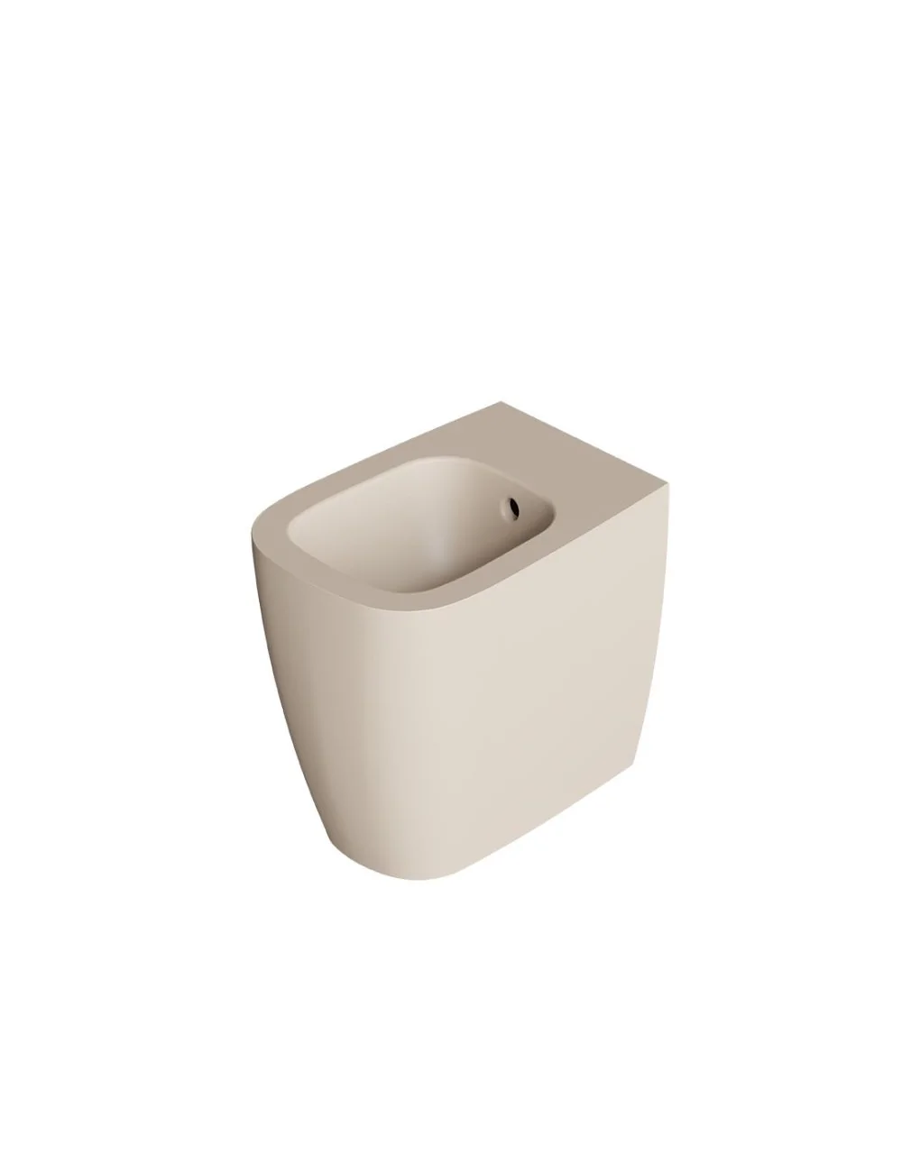 Wunder range champagne floor-standing bidet