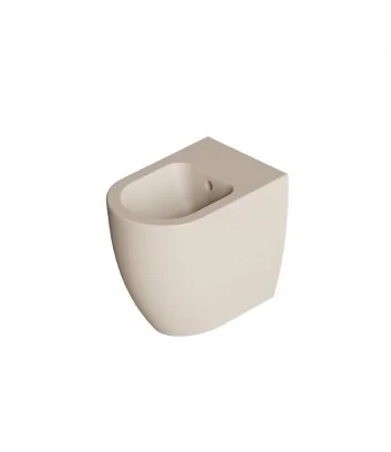 Form matt champagne floor-standing bidet