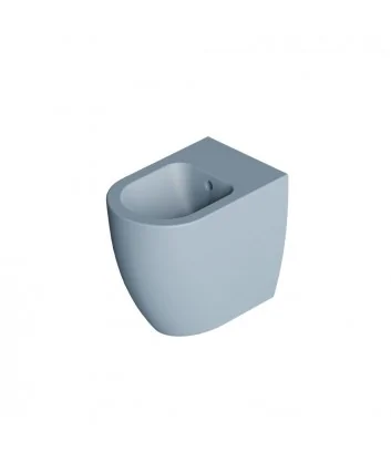 bidet a terra blu opaco form