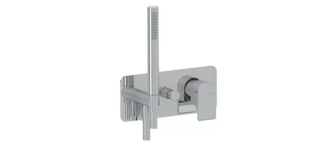 Built-in shower mixer