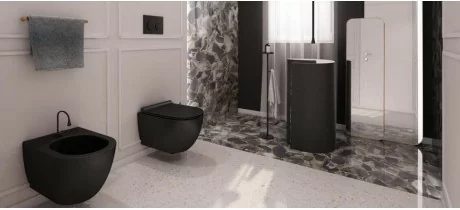 Black sanitaryware