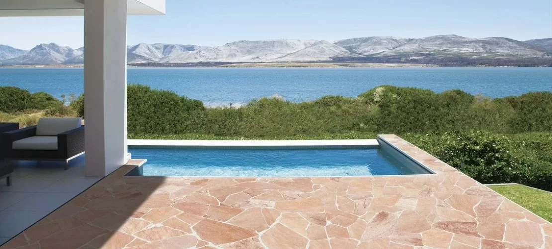 Outdoor natural stone floors